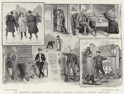 El regalo de un editor de Sudáfrica, una tragedia en Fleet Street de William Ralston